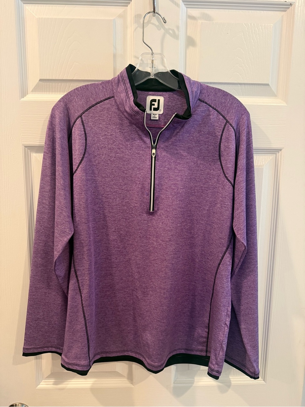 FootJoy Purple Women's Half-Zip Performance Pullover